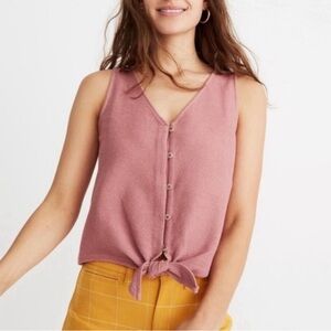 Madewell pink/Mauve tank top size XL.